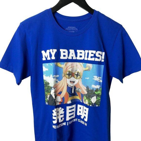 Funimation My Hero Academia T Shirt Manga Graphic Tee Short Sleeve 100% Cotton - Picture 1 of 12